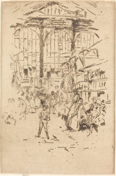 Troca de Roupas, No.II de James Abbott McNeill Whistler