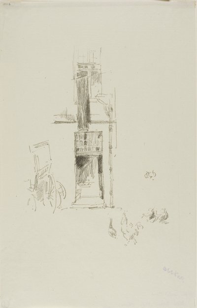 Galos e galinhas, Hôtel Colbert de James McNeill Whistler