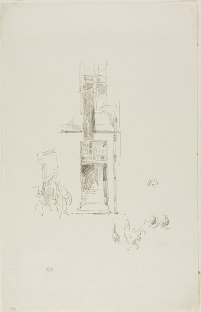 Galos e galinhas, Hôtel Colbert de James McNeill Whistler