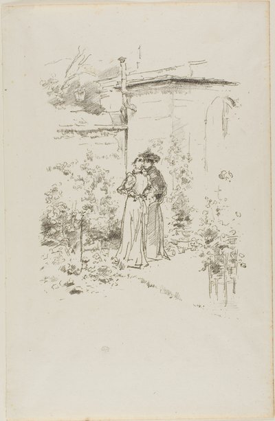 Confianças no jardim de James Abbott McNeill Whistler