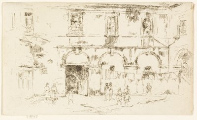 Tribunal do Mosteiro de Santo Agostinho, Bourges de James Abbott McNeill Whistler