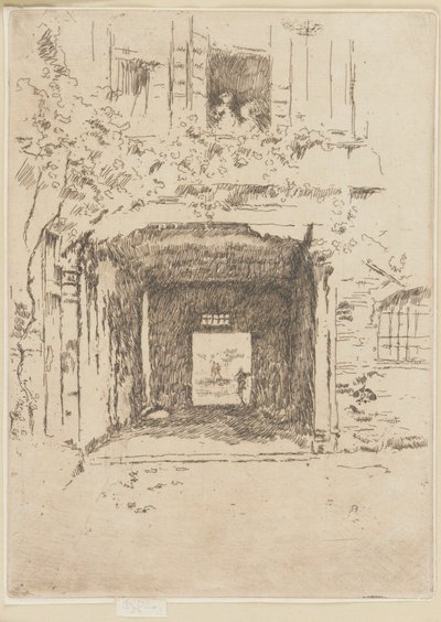 Entrada e videira de James Abbott McNeill Whistler