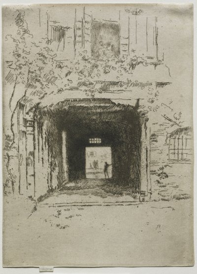 Porta e Videira de James McNeill Whistler