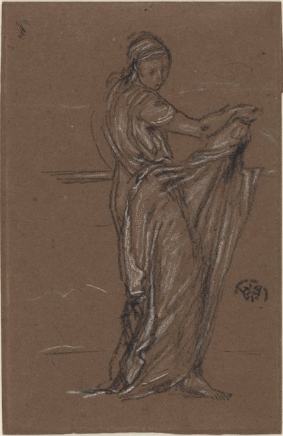 Figura feminina drapeada de James Abbott McNeill Whistler
