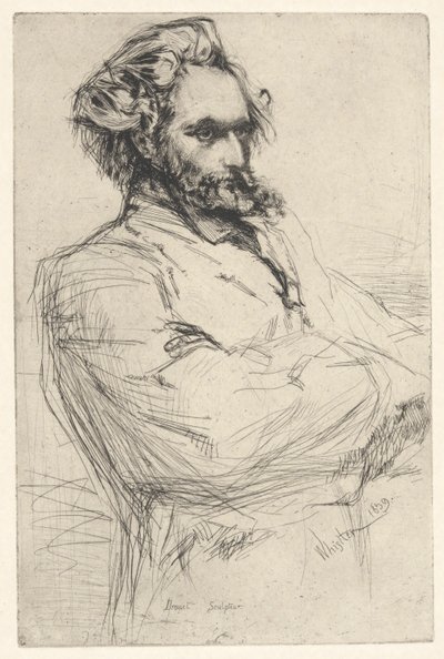 Drouet, Escultor de James Abbott McNeill Whistler