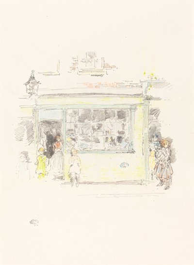 Trapos de Drury Lane de James Abbott McNeill Whistler