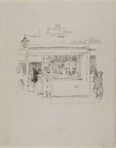 Trapos de Drury Lane de James Abbott McNeill Whistler