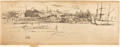Doca Seca, Southampton de James Abbott McNeill Whistler