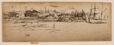 Docas Secas, Southampton de James Abbott McNeill Whistler