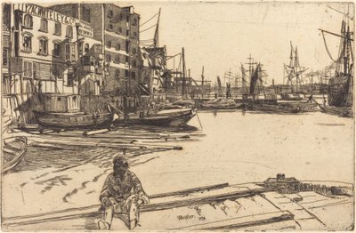 Cais das Águias de James Abbott McNeill Whistler
