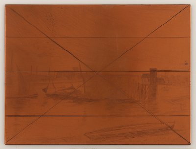 Placa de gravação: Early Morning, Battersea de James Abbott McNeill Whistler