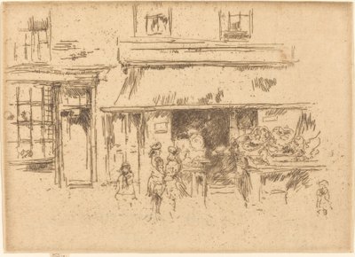 Rua Exeter de James Abbott McNeill Whistler