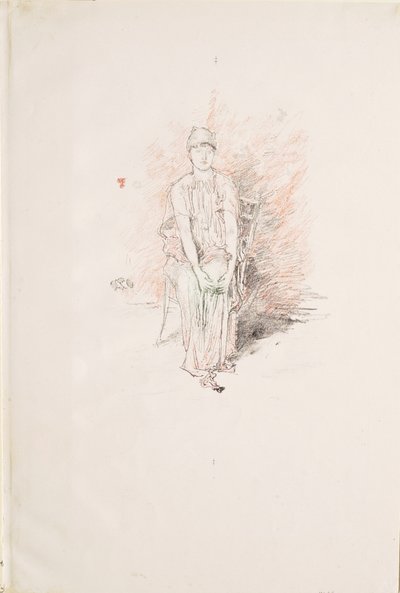 Estudo de figura a cores de James McNeill Whistler