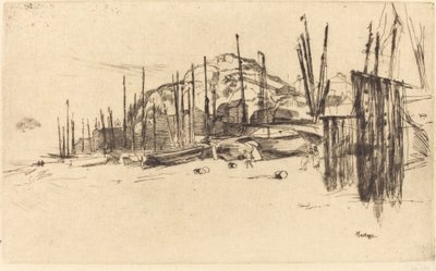 Barcos de pesca, Hastings de James Abbott McNeill Whistler