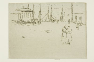 Cais de Pesca, Ostende de James Abbott McNeill Whistler