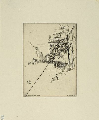 Fitzroy Square de James McNeill Whistler