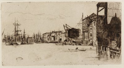 Cais de Livre Comércio de James Abbott McNeill Whistler