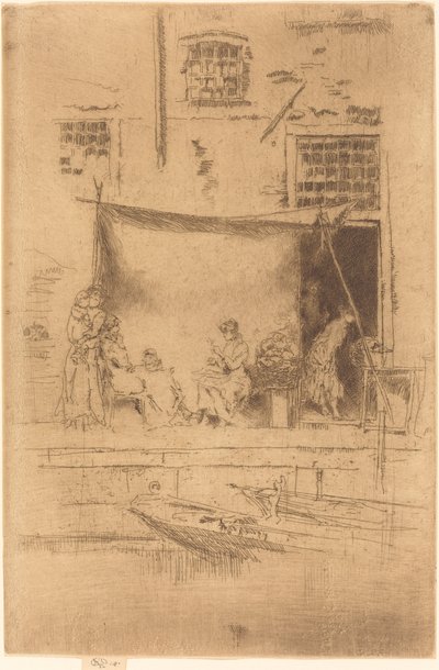 Banca de Frutas de James Abbott McNeill Whistler