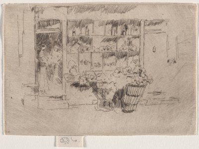 Loja de fruta de James McNeill Whistler