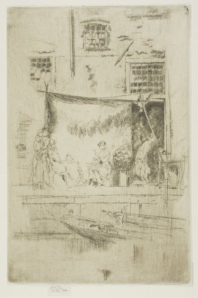 Barraca de frutas de James Abbott McNeill Whistler
