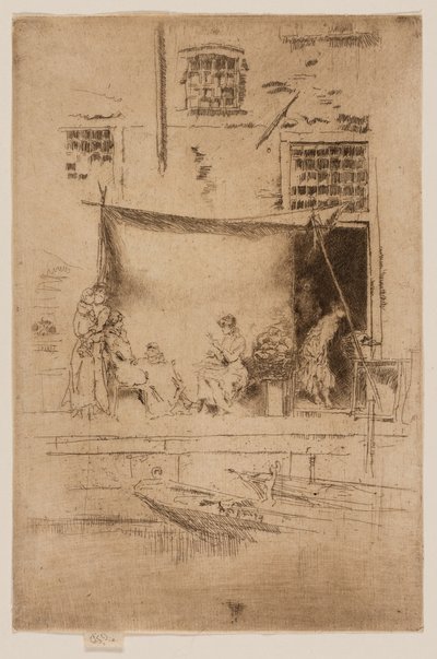 Barraca de frutas de James Abbott McNeill Whistler