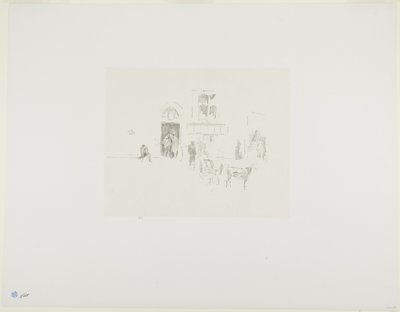 Porta do Palco da alegria de James Abbott McNeill Whistler