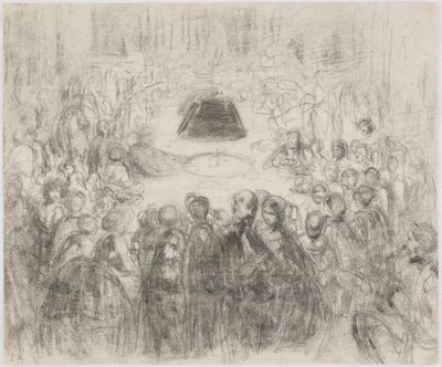 Salão de jogos de azar em Baden-Baden de James Abbott McNeill Whistler
