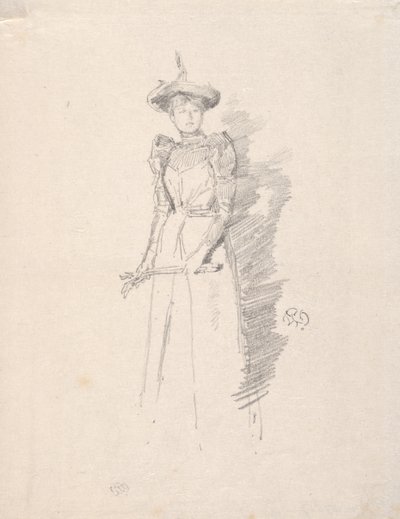 Luvas de camurça de James McNeill Whistler