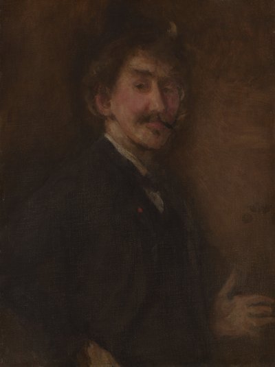 Ouro e castanho: autorretrato de James McNeill Whistler