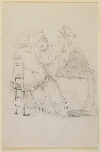 Conversa em grupo de James Abbott McNeill Whistler