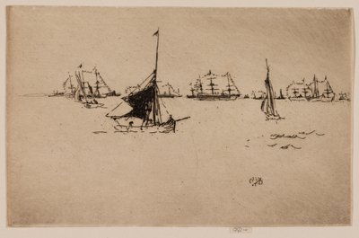 Frota de Sua Majestade: Noite de James McNeill Whistler