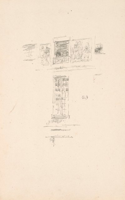 Hôtel Colbert, Windows de James McNeill Whistler