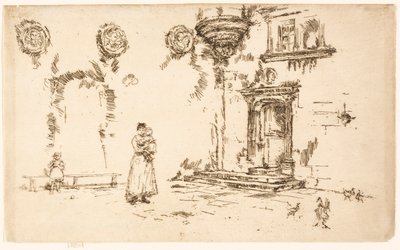 Hotel Lallemant, Bourges de James McNeill Whistler