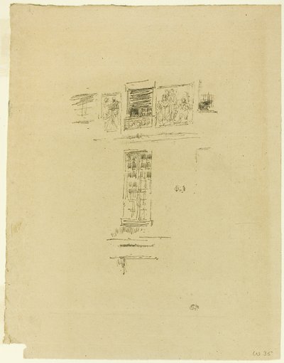 Hôtel Colbert, Windows de James Abbott McNeill Whistler