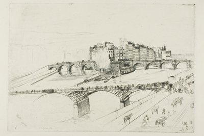 Ilha da Cidade, Paris de James McNeill Whistler