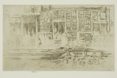 Bairro dos Judeus, Amesterdão de James McNeill Whistler