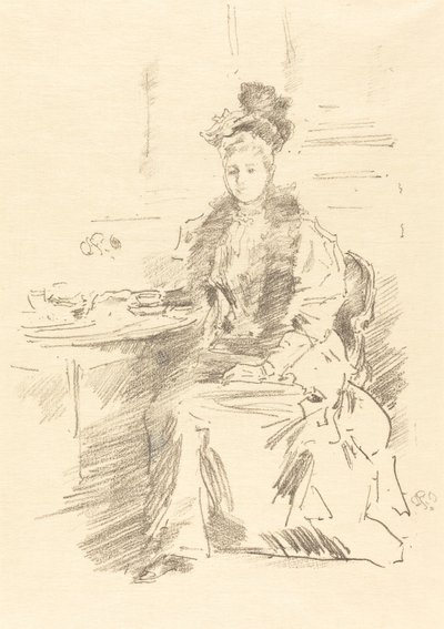 A bela nova-iorquina de James Abbott McNeill Whistler