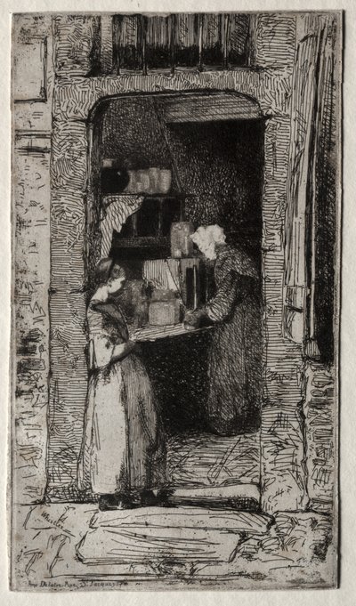 A vendedora de mostarda de James McNeill Whistler