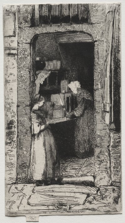 A Vendedora de Moutards de James McNeill Whistler