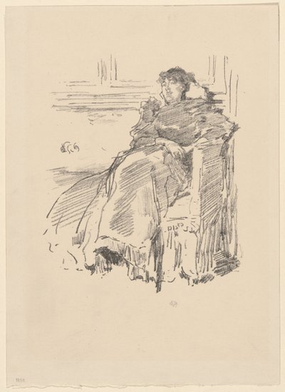 O vestido vermelho de James McNeill Whistler