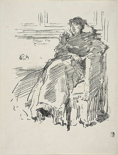 O vestido vermelho de James Abbott McNeill Whistler