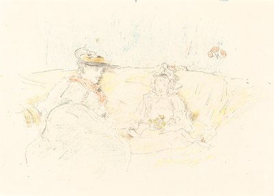 Senhora e criança de James Abbott McNeill Whistler