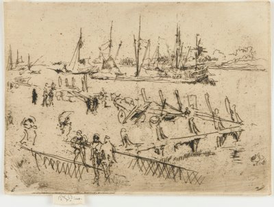 Little Dordrecht de James Abbott McNeill Whistler