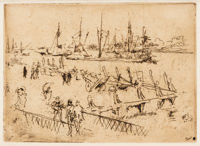 Little Dordrecht de James Abbott McNeill Whistler