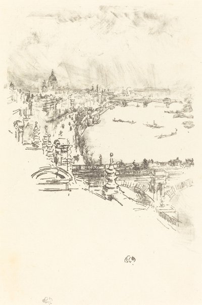 Pequena Londres de James Abbott McNeill Whistler
