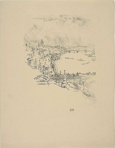 Pequena Londres de James Abbott McNeill Whistler