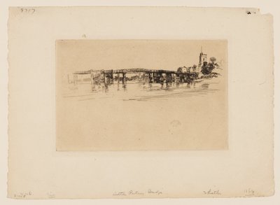 Ponte Pequena Putney de James Abbott McNeill Whistler