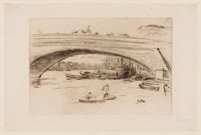 Ponte de Londres de James Abbott McNeill Whistler