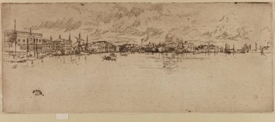 Longa Veneza de James Abbott McNeill Whistler