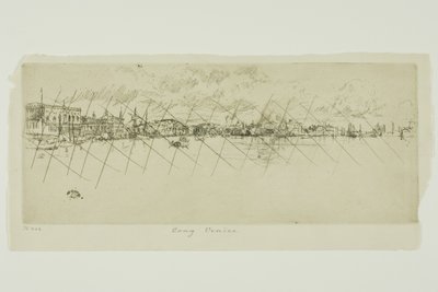 Longa Veneza de James Abbott McNeill Whistler